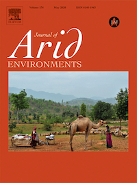 Journal of Arid Environments Cover