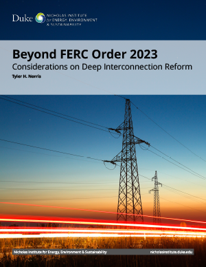 Beyond FERC Order 2023: Considerations on Deep Interconnection Reform cover