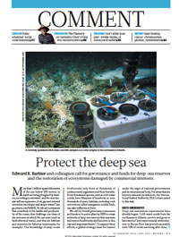 Ecology: Protect the Deep Sea